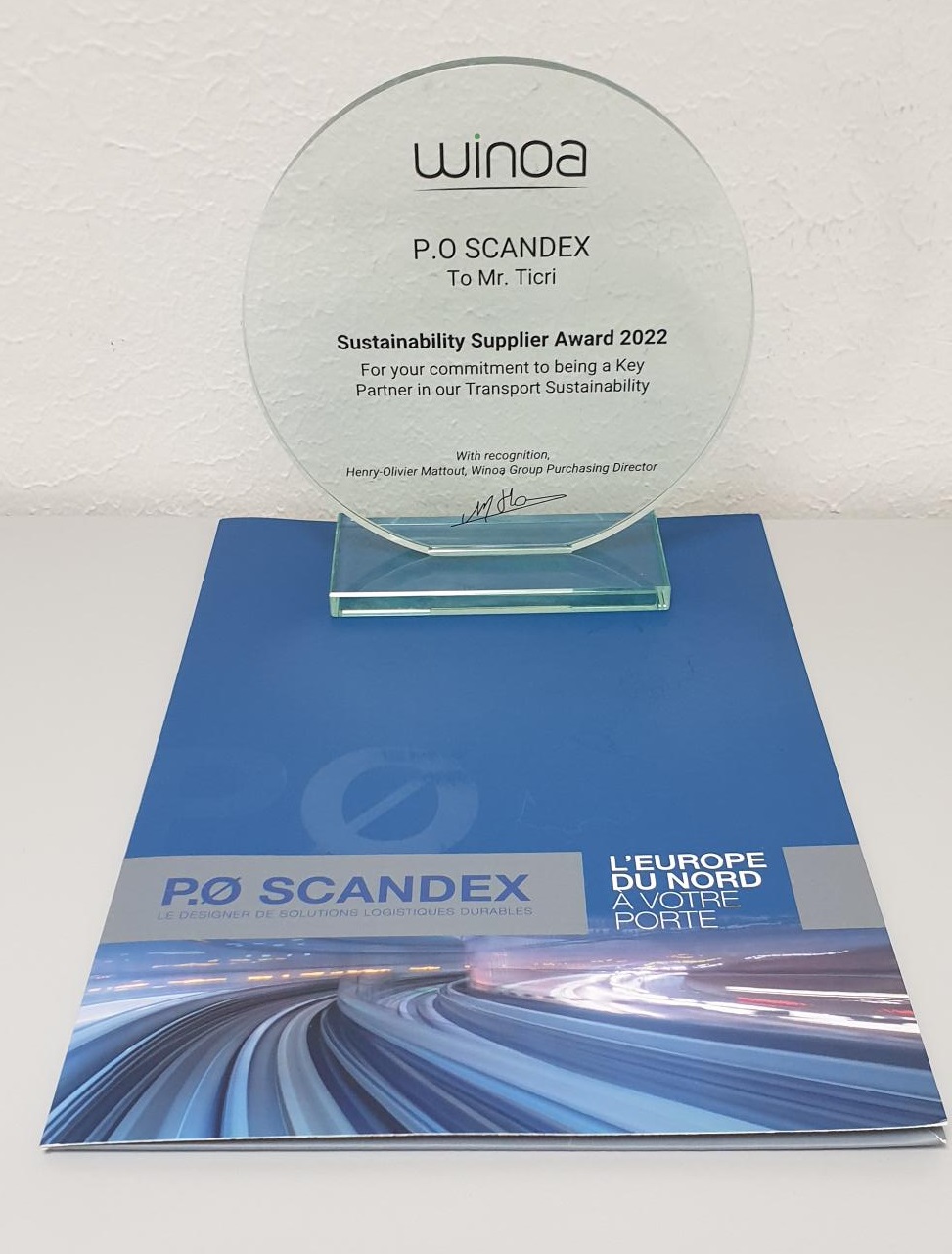 PØ SCANDEX and WINOA, a solid and innovative partnership